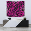 Pink Zebra Tapestry