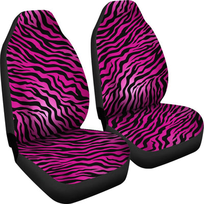 Pink Zebra Universal Fit Car Seat Covers