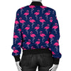 Pink Zebra Women Casual Bomber Jacket