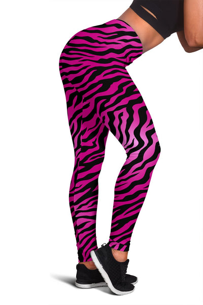 Pink Zebra Women Leggings