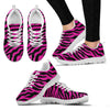 Pink Zebra Women Sneakers