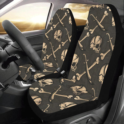 Pirate Pattern Print Design A03 Car Seat Covers (Set of 2)-JORJUNE.COM