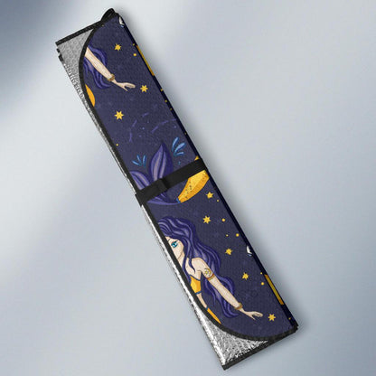 Pisces Pattern Print Design A04 Car Sun Shades-JORJUNE.COM