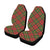 Plaid Holiday Pattern Print Design A01 Car Seat Covers (Set of 2)-JORJUNE.COM