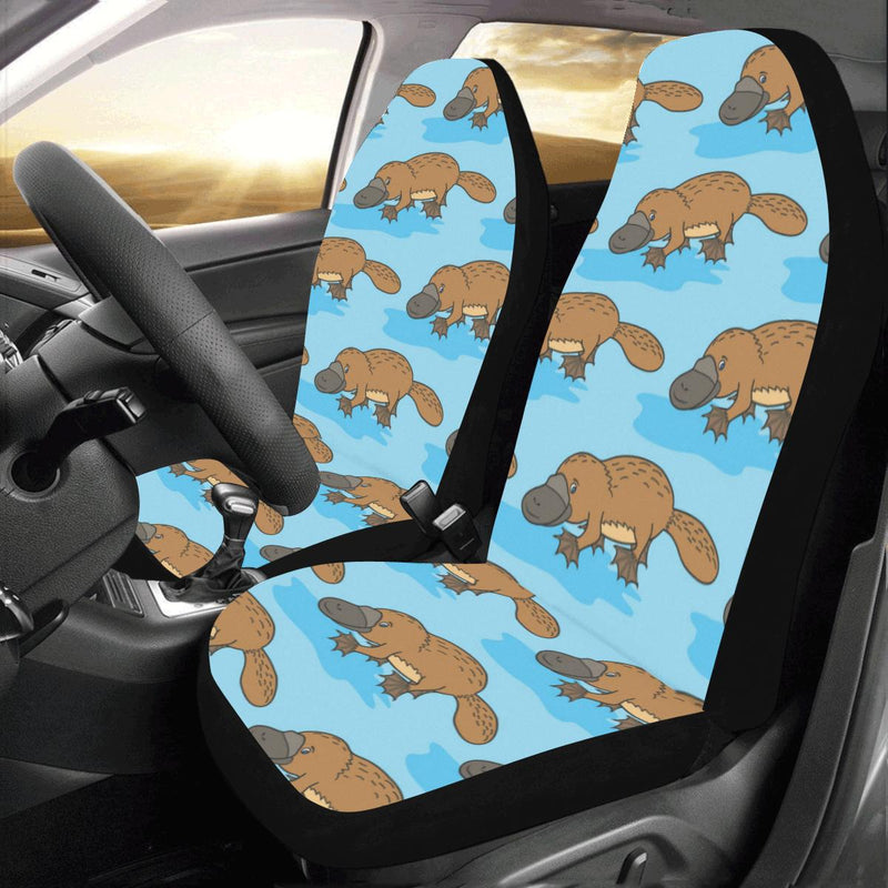 Platypus Pattern Print Design A02 Car Seat Covers (Set of 2)-JORJUNE.COM