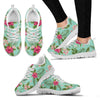 Plumeria and Hibiscus Hawaiian flower Women Sneakers
