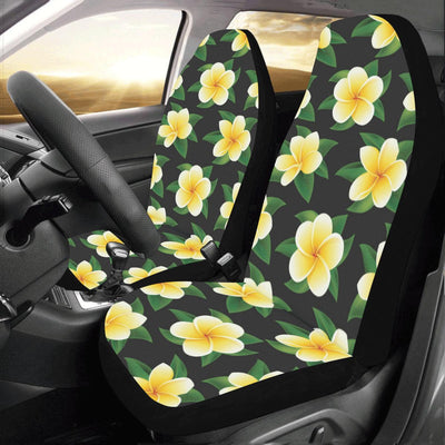 Plumeria Pattern Print Design A03 Car Seat Covers (Set of 2)-JORJUNE.COM