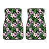 Plumeria Pattern Print Design PM01 Car Floor Mats-JORJUNE.COM