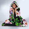 Plumeria Pattern Print Design PM01 Hooded Blanket-JORJUNE.COM