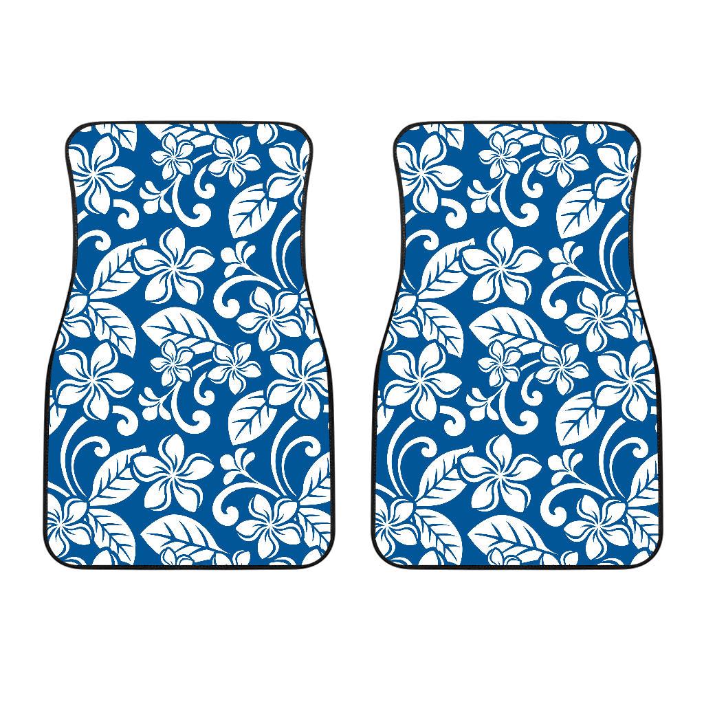 Plumeria Pattern Print Design PM013 Car Floor Mats-JORJUNE.COM