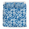Plumeria Pattern Print Design PM013 Duvet Cover Bedding Set-JORJUNE.COM