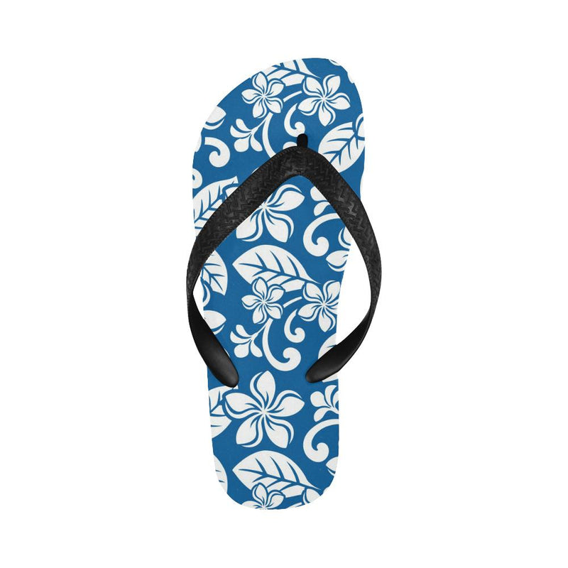 Plumeria Pattern Print Design PM013 Flip Flops-JorJune