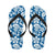 Plumeria Pattern Print Design PM013 Flip Flops-JorJune