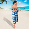 Plumeria Pattern Print Design PM013 Sarong Pareo Wrap-JORJUNE.COM