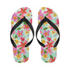 Plumeria Pattern Print Design PM014 Flip Flops-JorJune