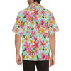 Plumeria Pattern Print Design PM014 Men Hawaiian Shirt-JorJune