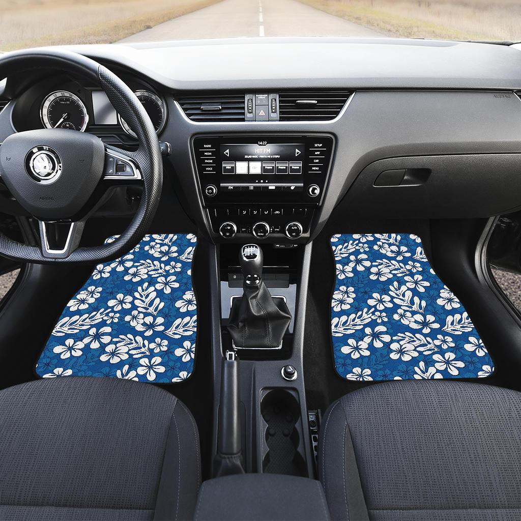 Plumeria Pattern Print Design PM015 Car Floor Mats-JORJUNE.COM