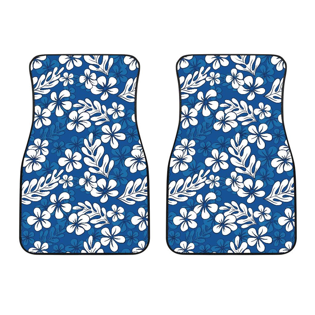 Plumeria Pattern Print Design PM015 Car Floor Mats-JORJUNE.COM