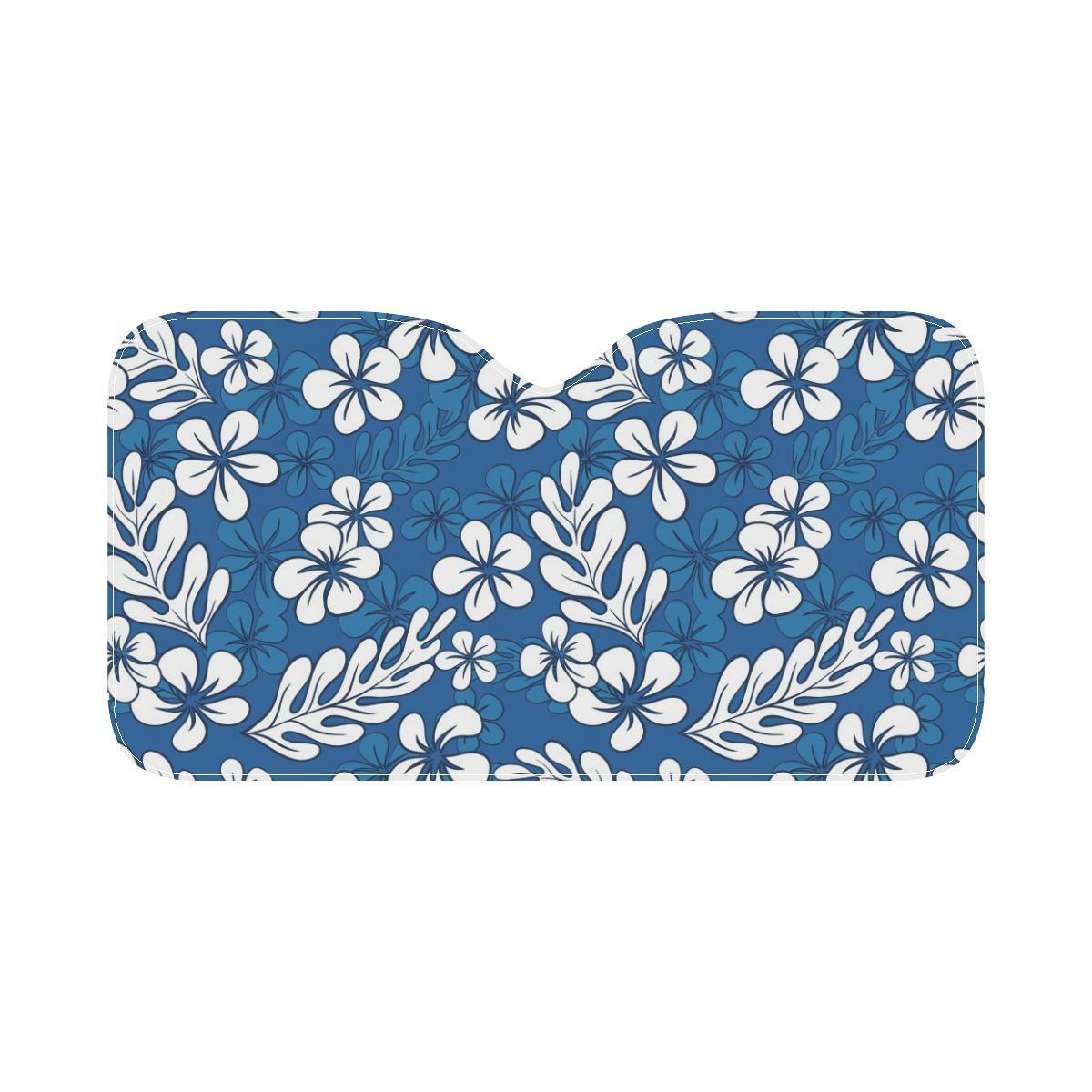Plumeria Pattern Print Design PM015 Car Sun Shade-JorJune