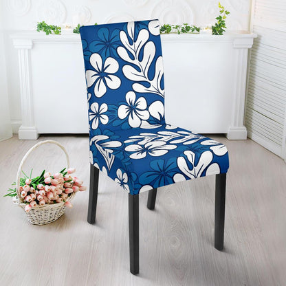 Plumeria Pattern Print Design PM015 Dining Chair Slipcover-JORJUNE.COM