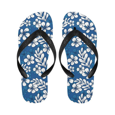 Plumeria Pattern Print Design PM015 Flip Flops-JorJune