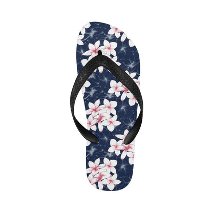Plumeria Pattern Print Design PM017 Flip Flops-JorJune