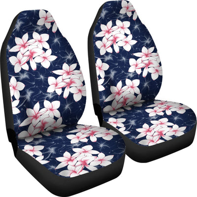 Plumeria Pattern Print Design PM017 Universal Fit Car Seat Covers-JorJune