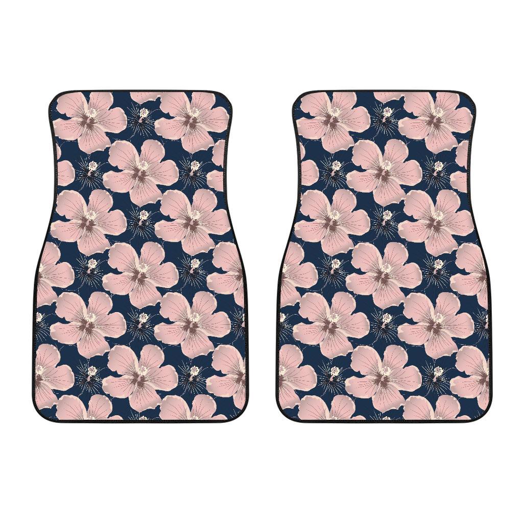 Plumeria Pattern Print Design PM018 Car Floor Mats-JORJUNE.COM