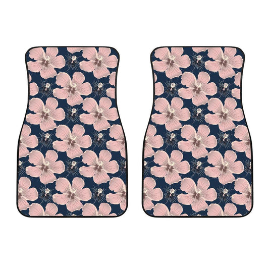 Plumeria Pattern Print Design PM018 Car Floor Mats-JORJUNE.COM