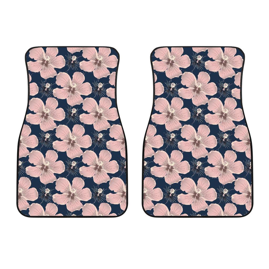 Plumeria Pattern Print Design PM018 Car Floor Mats-JORJUNE.COM