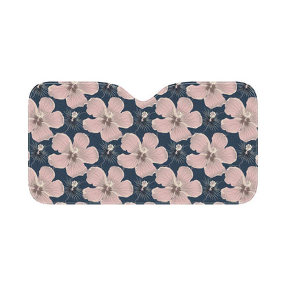 Plumeria Pattern Print Design PM018 Car Sun Shade-JorJune