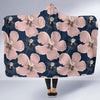 Plumeria Pattern Print Design PM018 Hooded Blanket-JORJUNE.COM