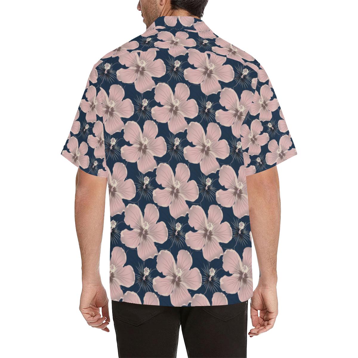 Plumeria Pattern Print Design PM018 Men Hawaiian Shirt-JorJune