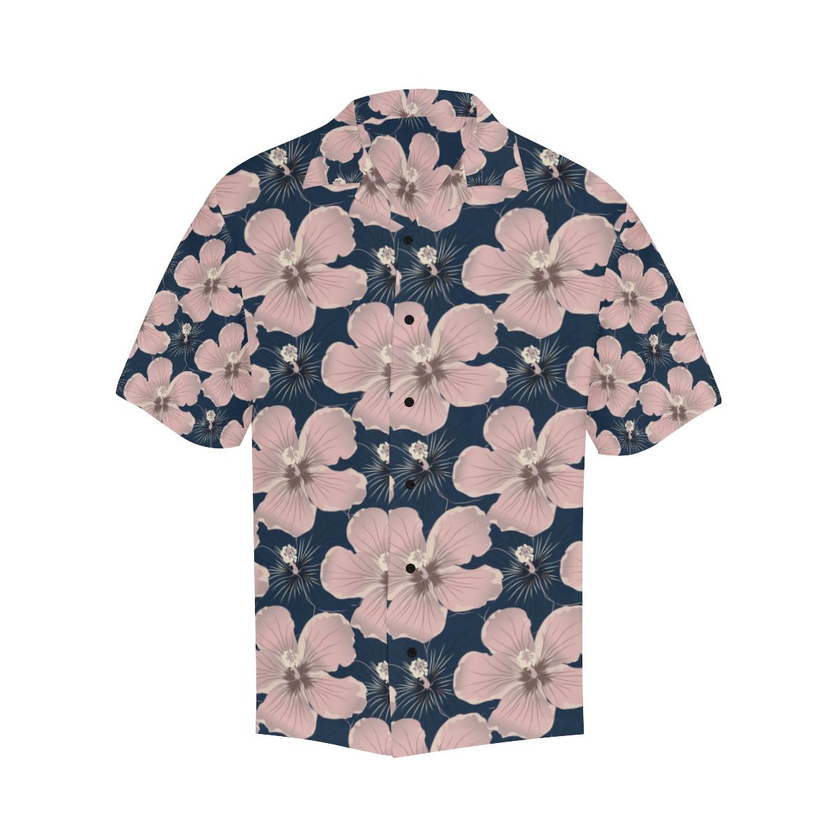 Plumeria Pattern Print Design PM018 Men Hawaiian Shirt-JorJune