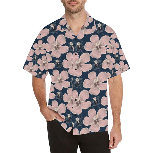 Plumeria Pattern Print Design PM018 Men Hawaiian Shirt-JorJune