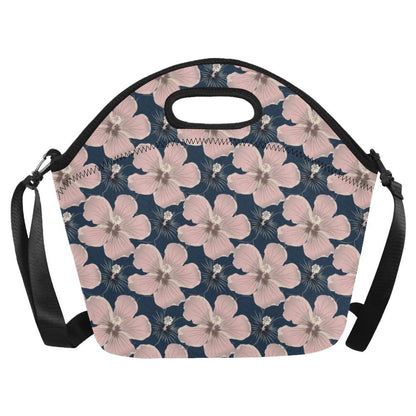 Plumeria Pattern Print Design PM018 Neoprene Lunch Bag-JorJune
