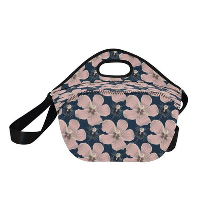 Plumeria Pattern Print Design PM018 Neoprene Lunch Bag-JorJune