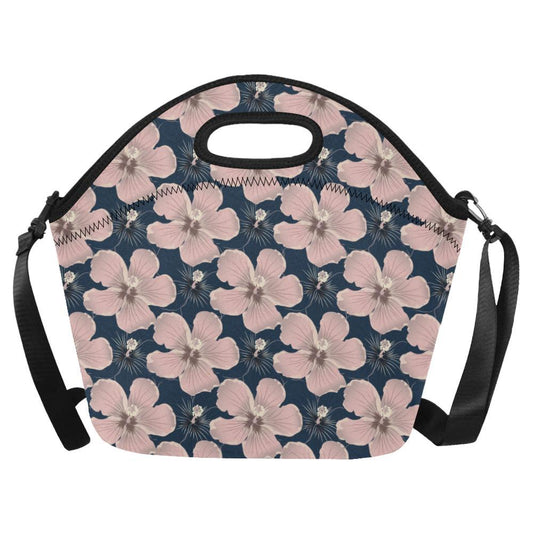 Plumeria Pattern Print Design PM018 Neoprene Lunch Bag-JorJune