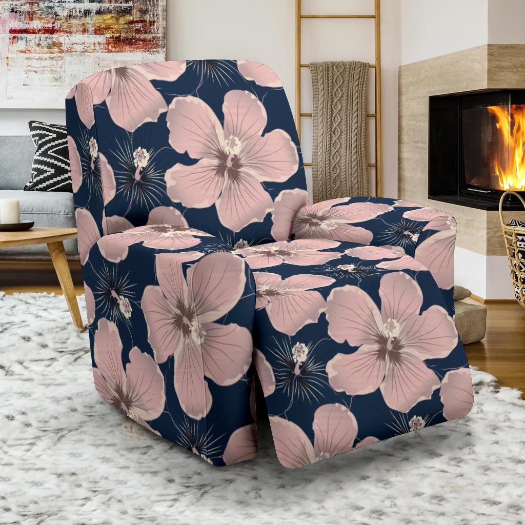 Plumeria Pattern Print Design PM018 Recliner Slipcover-JORJUNE.COM