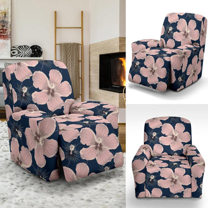 Plumeria Pattern Print Design PM018 Recliner Slipcover-JORJUNE.COM