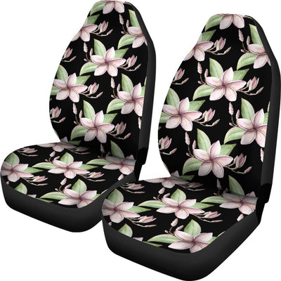 Plumeria Pattern Print Design PM02 Universal Fit Car Seat Covers-JorJune