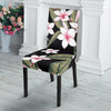 Plumeria Pattern Print Design PM021 Dining Chair Slipcover-JORJUNE.COM