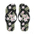 Plumeria Pattern Print Design PM021 Flip Flops-JorJune