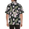 Plumeria Pattern Print Design PM021 Men Hawaiian Shirt-JorJune