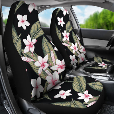 Plumeria Pattern Print Design PM021 Universal Fit Car Seat Covers-JorJune