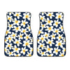 Plumeria Pattern Print Design PM026 Car Floor Mats-JORJUNE.COM