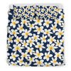 Plumeria Pattern Print Design PM026 Duvet Cover Bedding Set-JORJUNE.COM