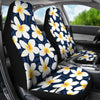 Plumeria Pattern Print Design PM026 Universal Fit Car Seat Covers-JorJune