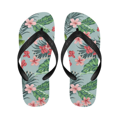 Plumeria Pattern Print Design PM027 Flip Flops-JorJune