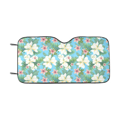 Plumeria Pattern Print Design PM028 Car Sun Shade-JorJune